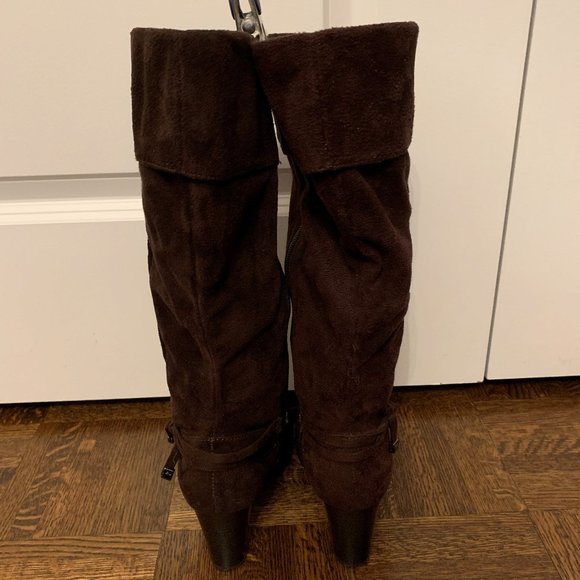 Brown Suede Boots - Picture 3 of 3